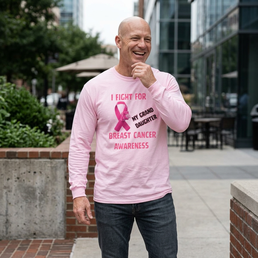 "I Fight For My Granddaughter" Long Sleeve T-Shirt