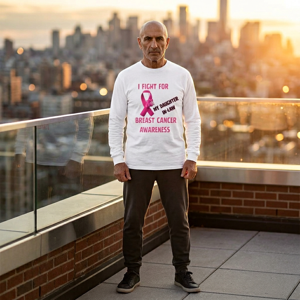 "I Fight For My Daughter In-Law" Long Sleeve T-Shirt