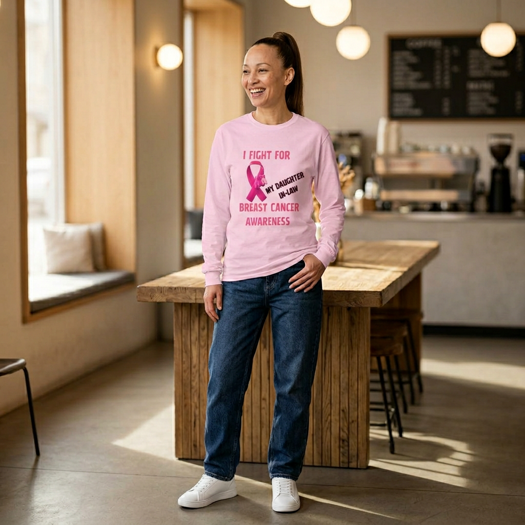 "I Fight For My Daughter In-Law" Long Sleeve T-Shirt