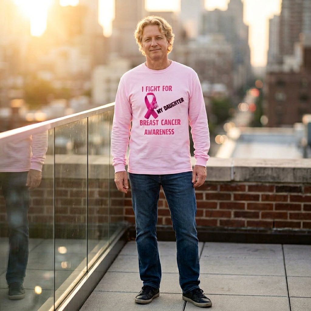 "I Fight For My Daughter" Long Sleeve T-Shirt