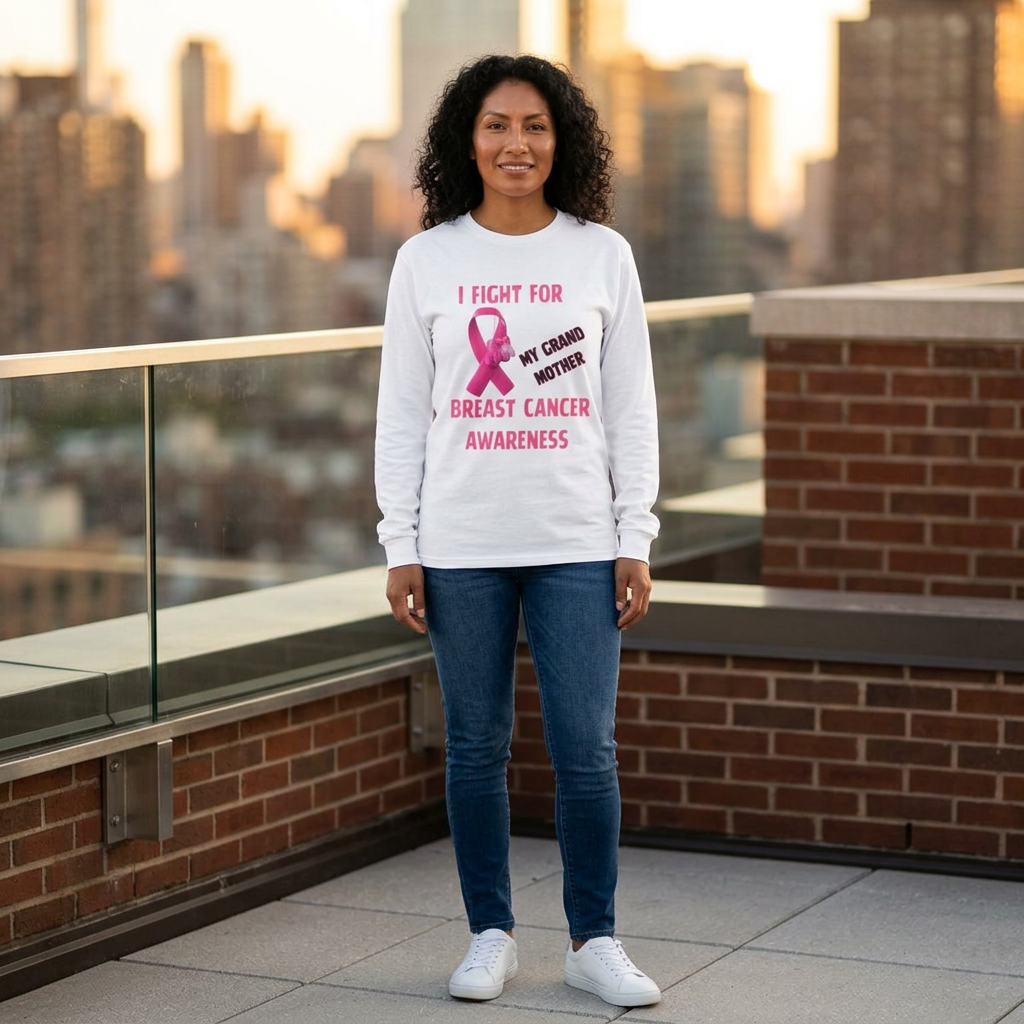 "I Fight For My Grandmother" Long Sleeve T-Shirt