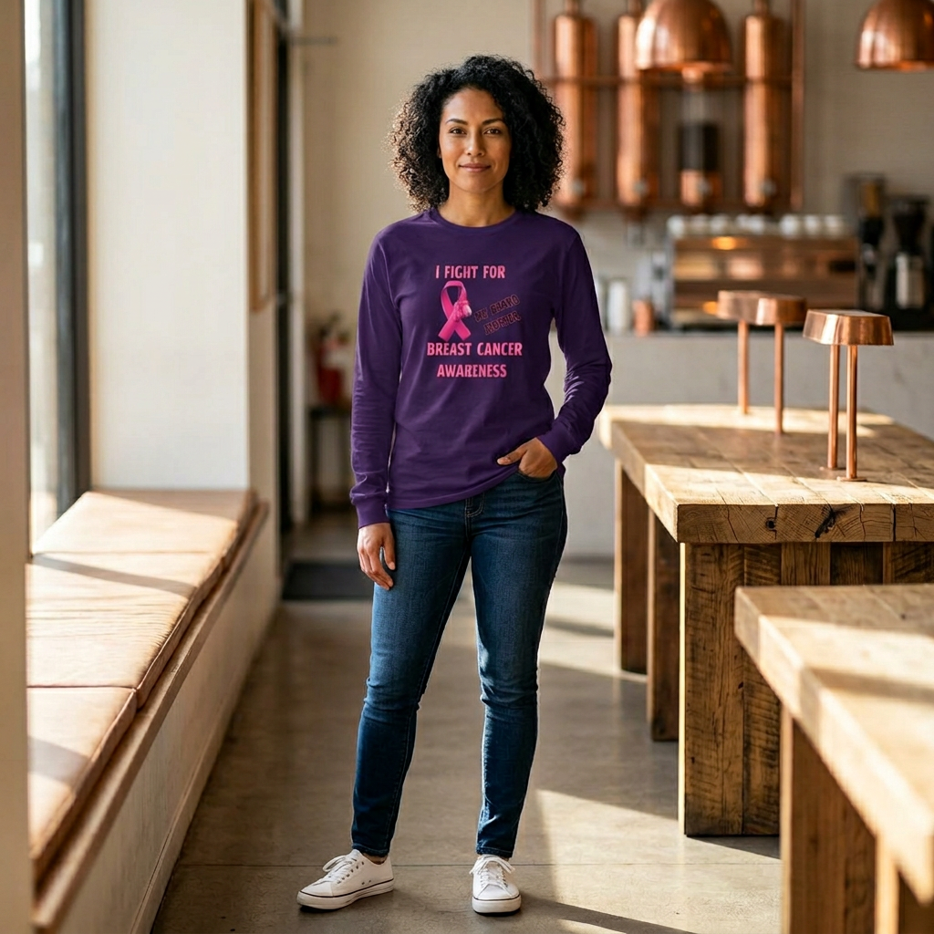 "I Fight For My Grandmother" Long Sleeve T-Shirt