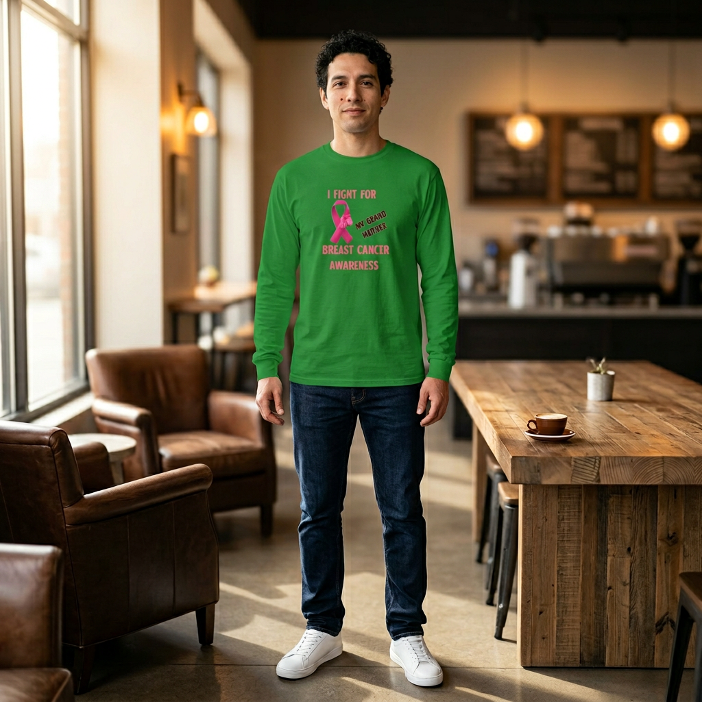 "I Fight For My Grandmother" Long Sleeve T-Shirt
