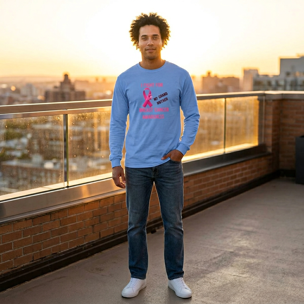 "I Fight For My Grandmother" Long Sleeve T-Shirt
