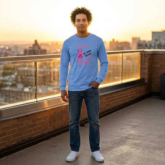 "I Fight For My Grandmother" Long Sleeve T-Shirt