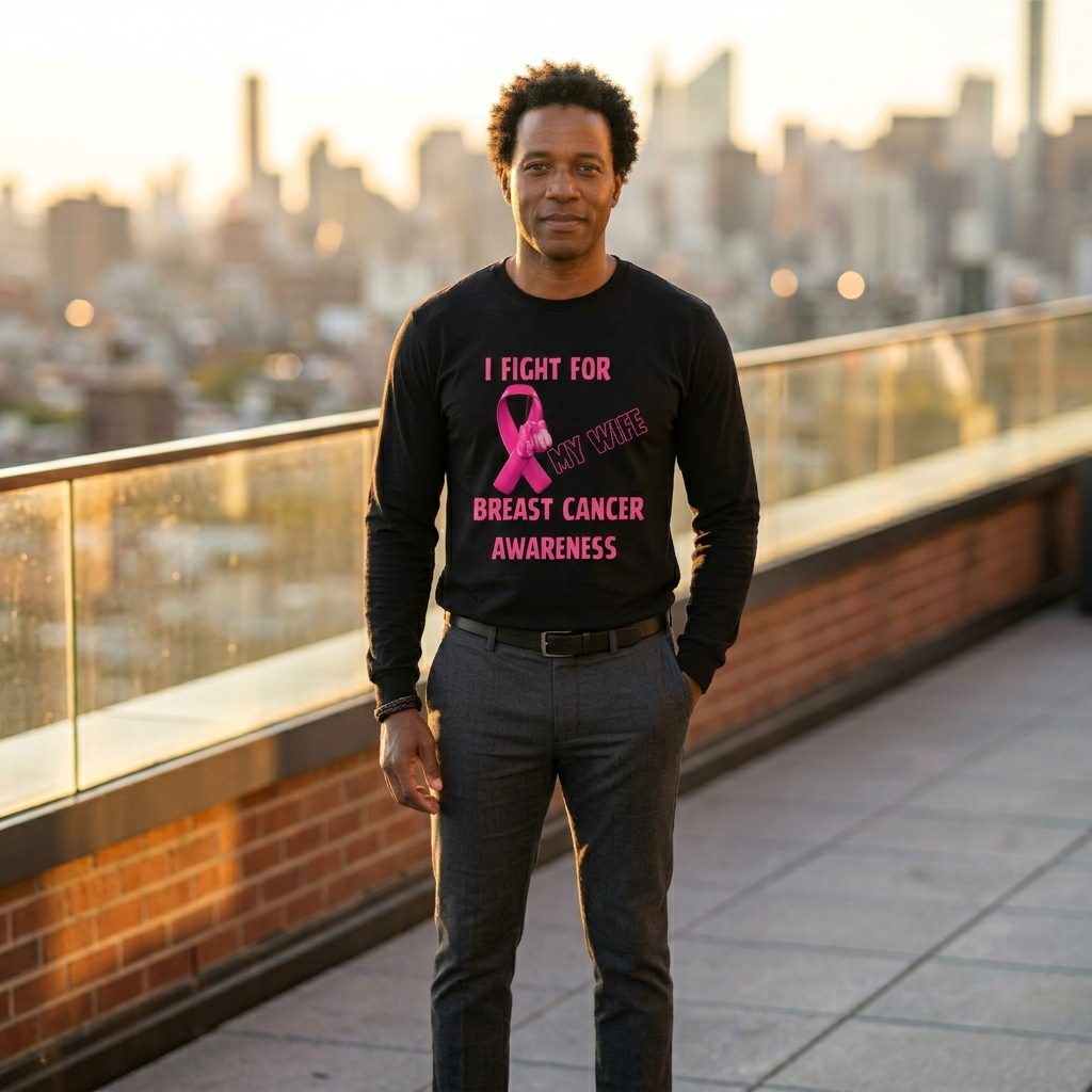 "I Fight For My Wife" Long Sleeve T-Shirt