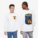 PUSH: Pray Until Something Happens Long Sleeve T-shirt front/back - Hands