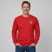 PUSH: Pray Until Something Happens Long Sleeve T-shirt front/back - Hands