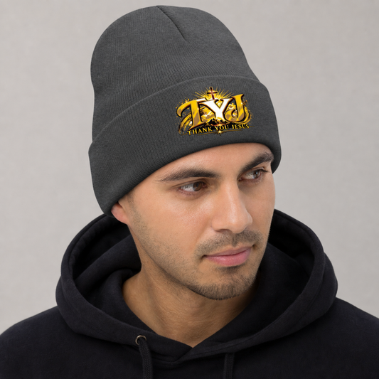 TYJ - Thank You Jesus Cuff Beanie