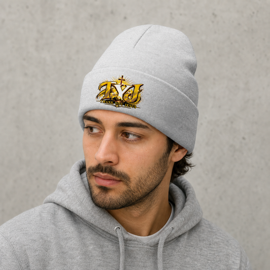 TYJ - Thank You Jesus Cuff Beanie