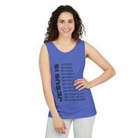 Christian JESUS IS Tank - Black