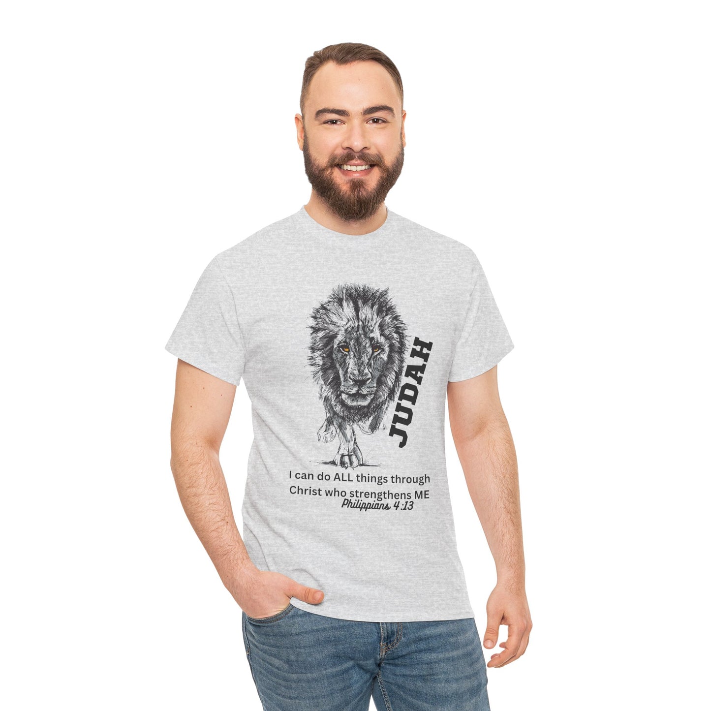 Lion of Judah – ‘I Can Do All Things’ Philippians 4:13 Tee