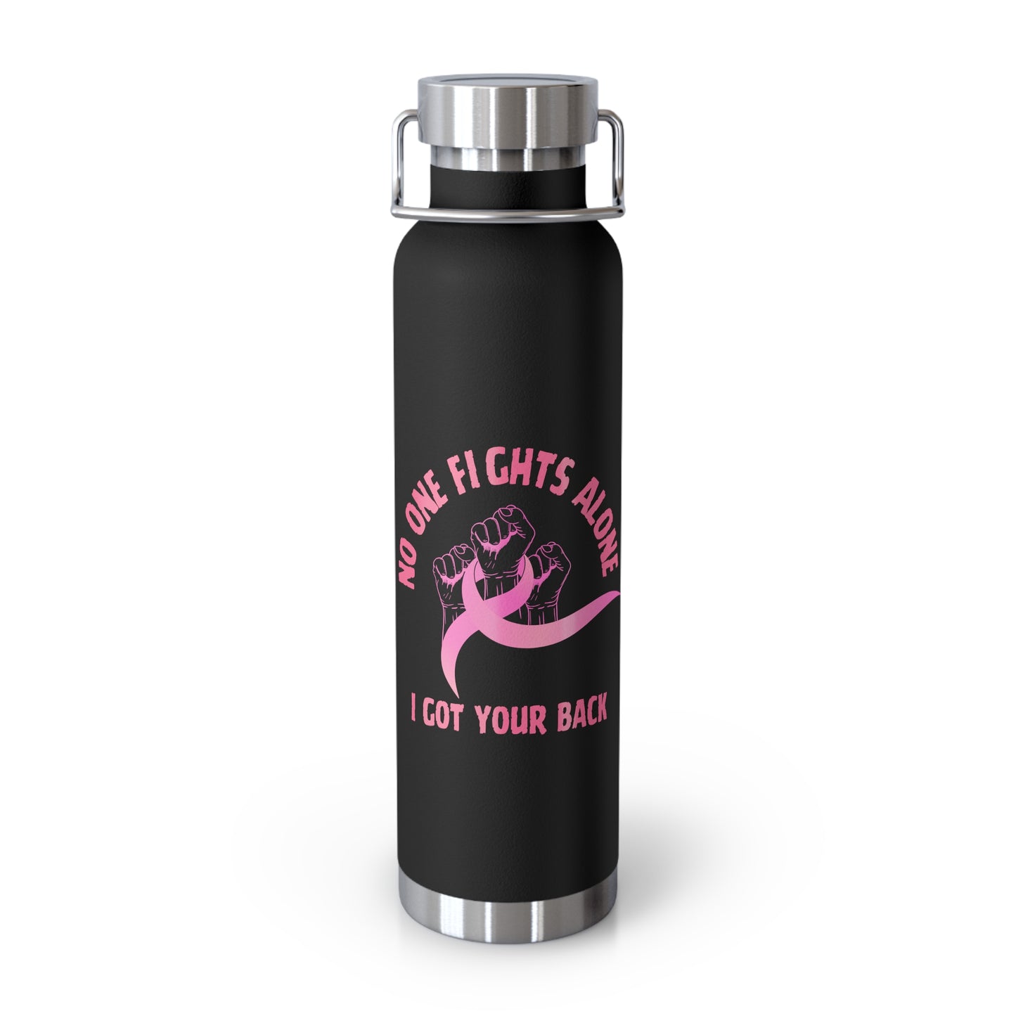 No One Fights Alone 22oz Insulated Water Bottle