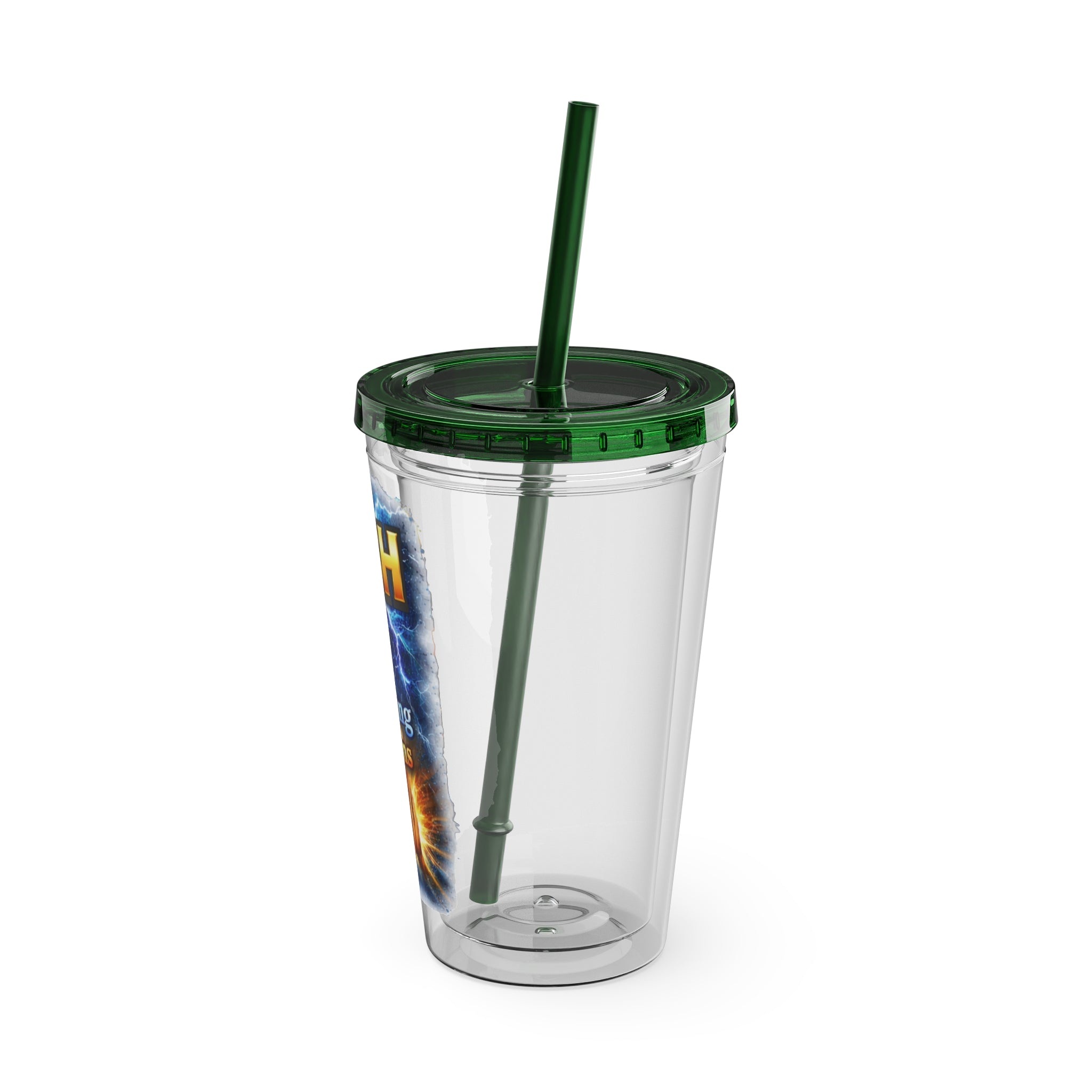 Push Pray Until Something Happens 16ozTumbler — Hands