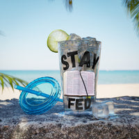 Stay Fed 16oz Tumbler with Straw