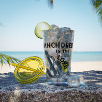 Anchored in the Lord 16oz Tumbler with Straw