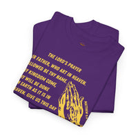 The Lord's Prayer T-Shirt - Gold