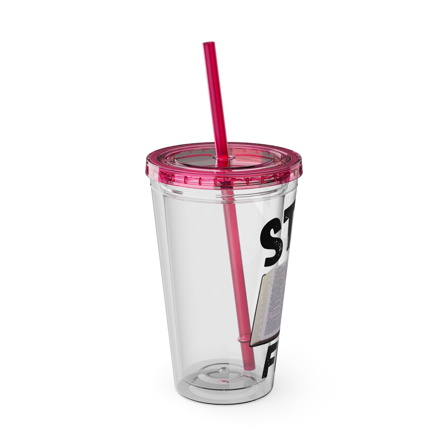 Stay Fed 16oz Tumbler with Straw
