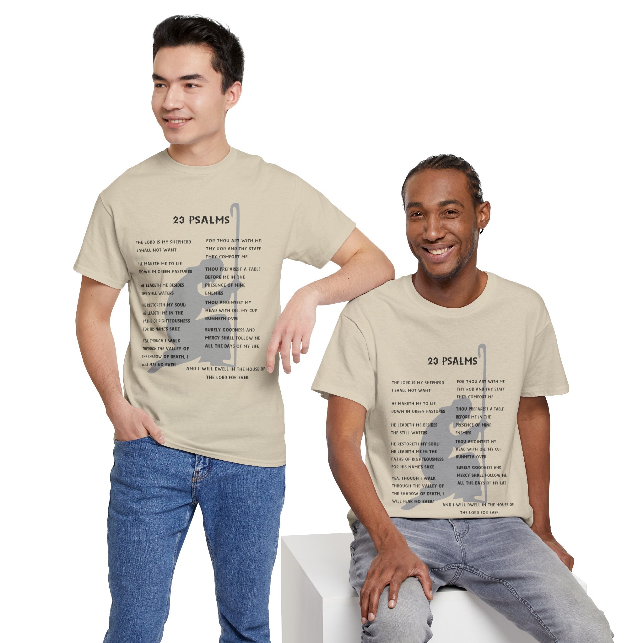 23 Psalms Tee - Black