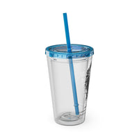 Lion of Judah 16oz Tumbler with Straw
