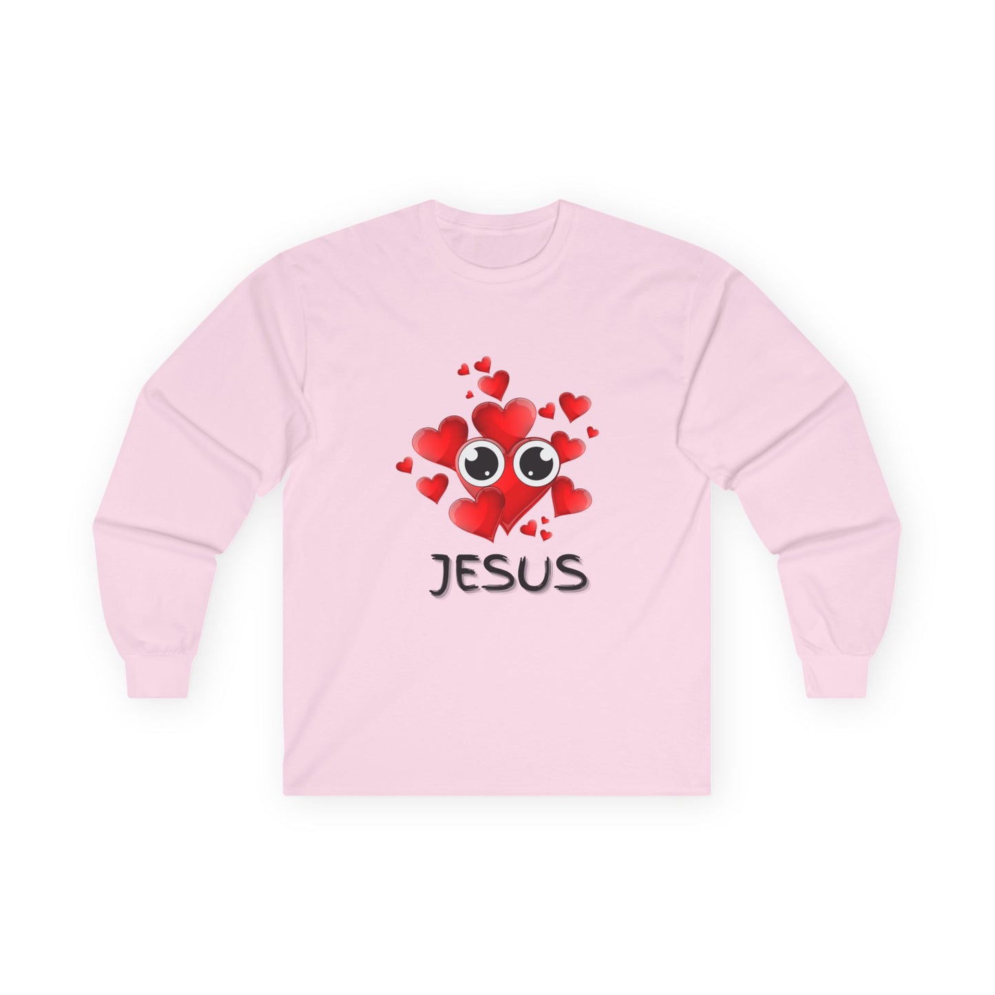 Eye Love Jesus Long-Sleeve - Black