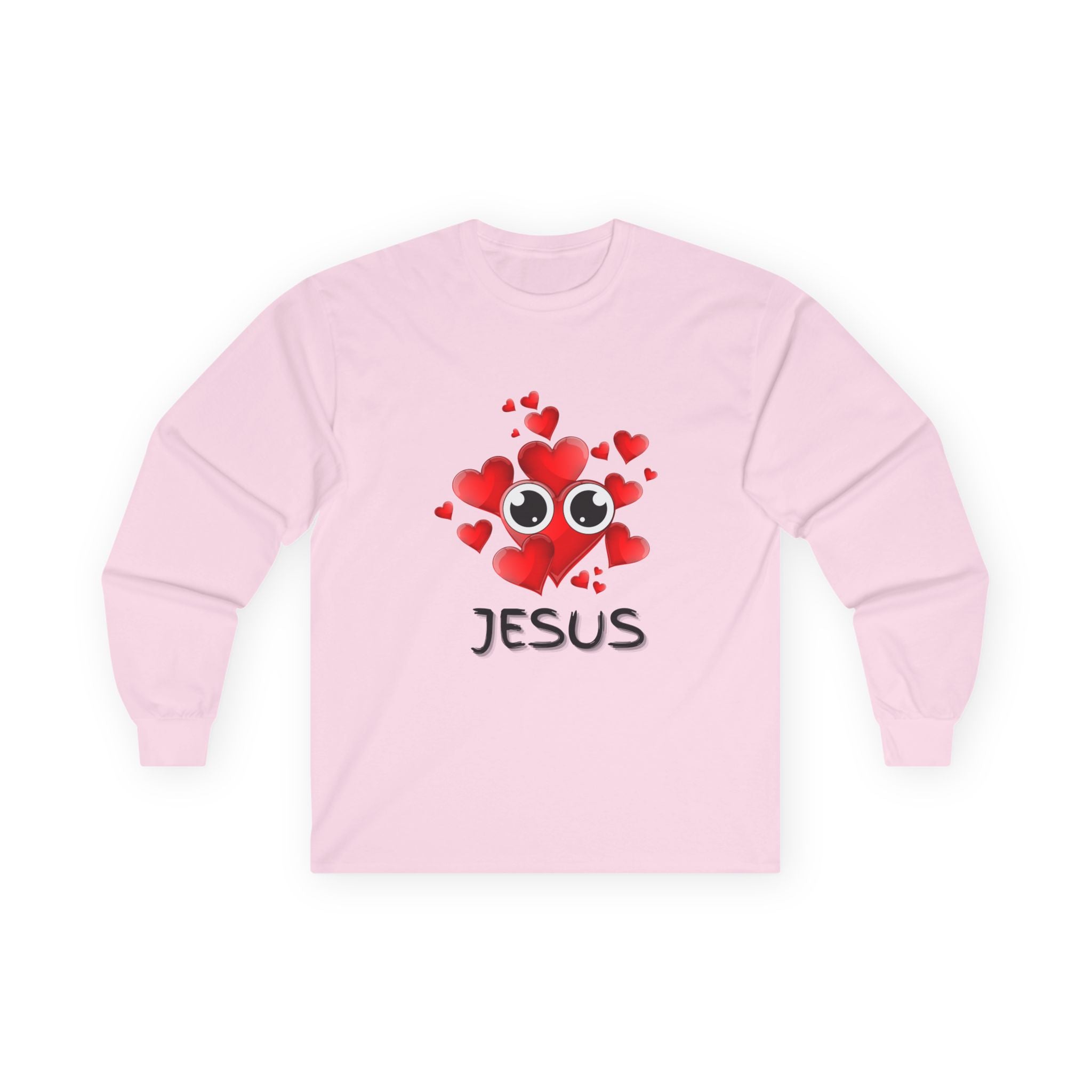 Eye Love Jesus Long-Sleeve - Black