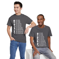 Christian JESUS IS T-shirt - White