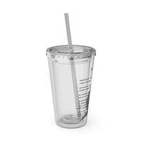 23 Psalms 16oz Tumbler with Straw
