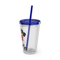 Jesus Loves Me 16oz Tumbler with Straw