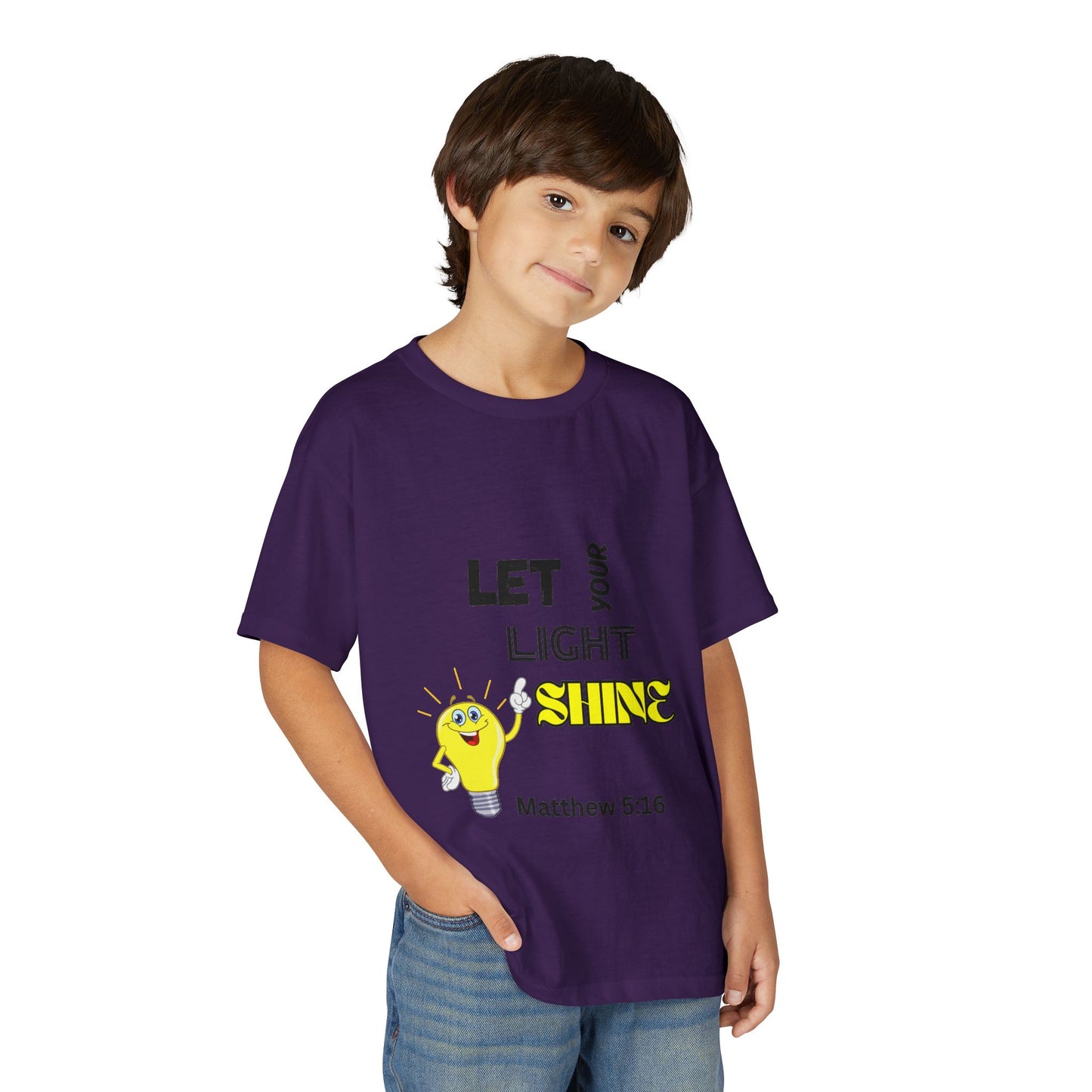 Let Your Light Shine Youth T-Shirt