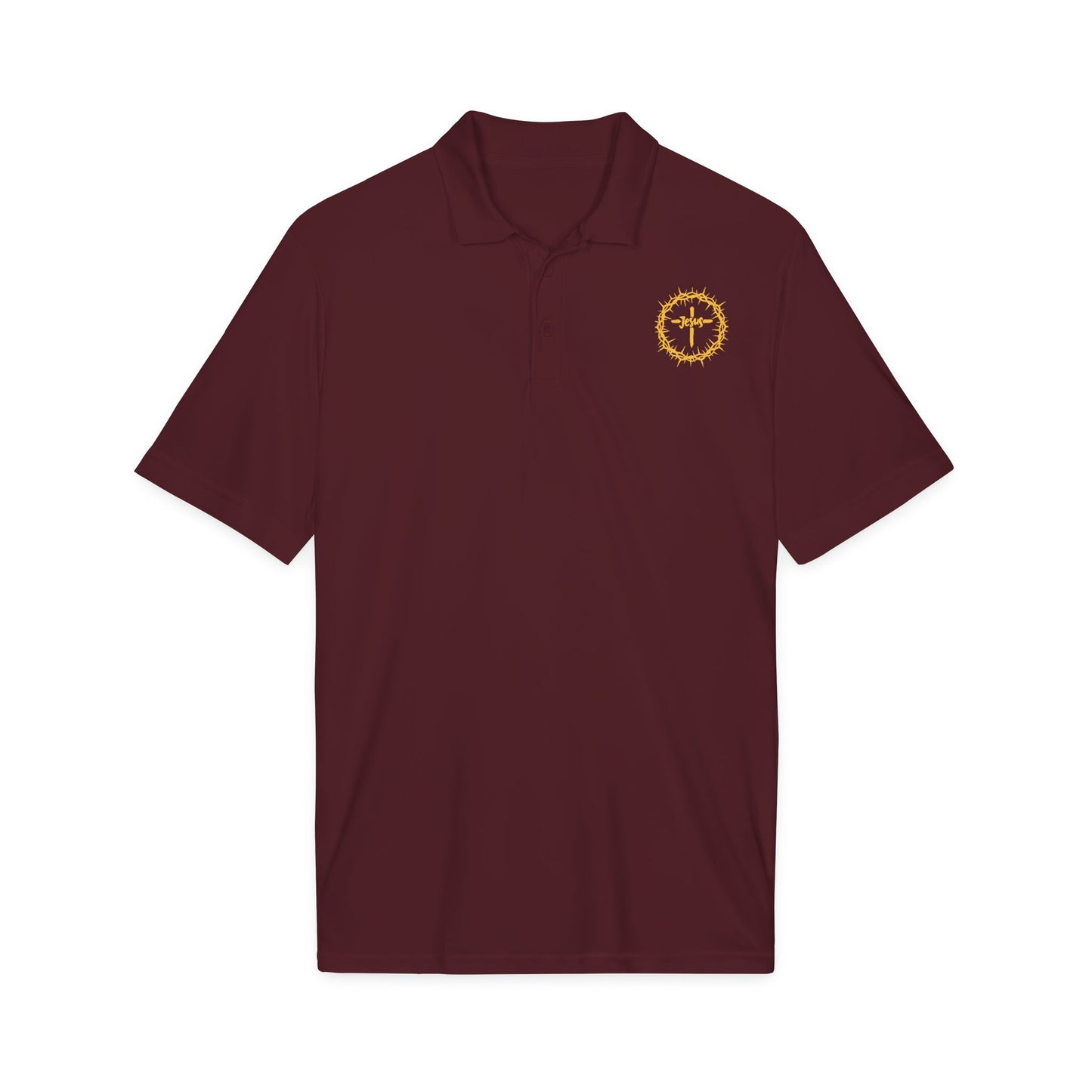 Jesus Crown of Thorns Polo