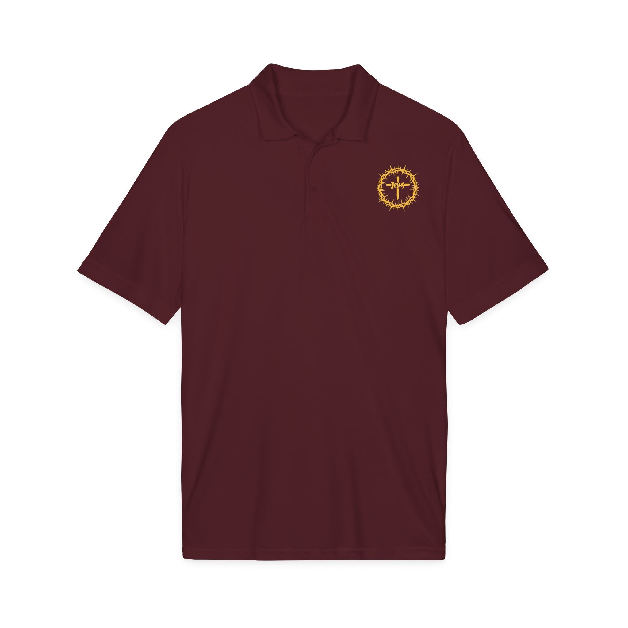 Jesus Crown of Thorns Polo
