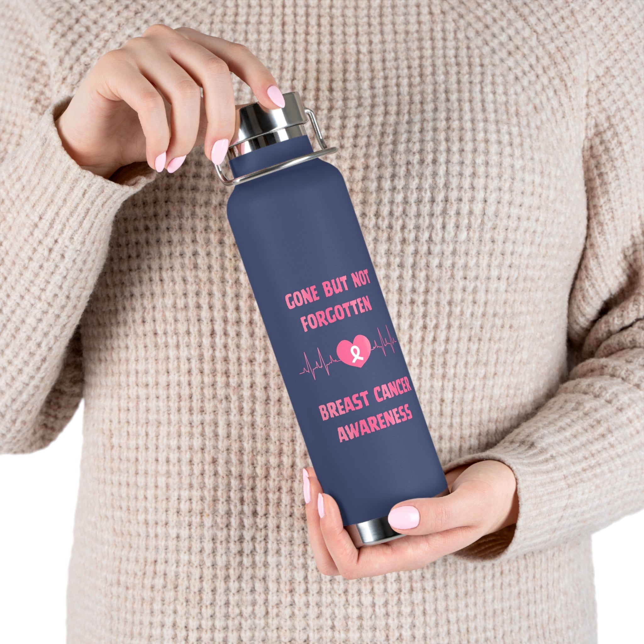 Gone But Not Forgotten 22oz Insulated Water Bottle