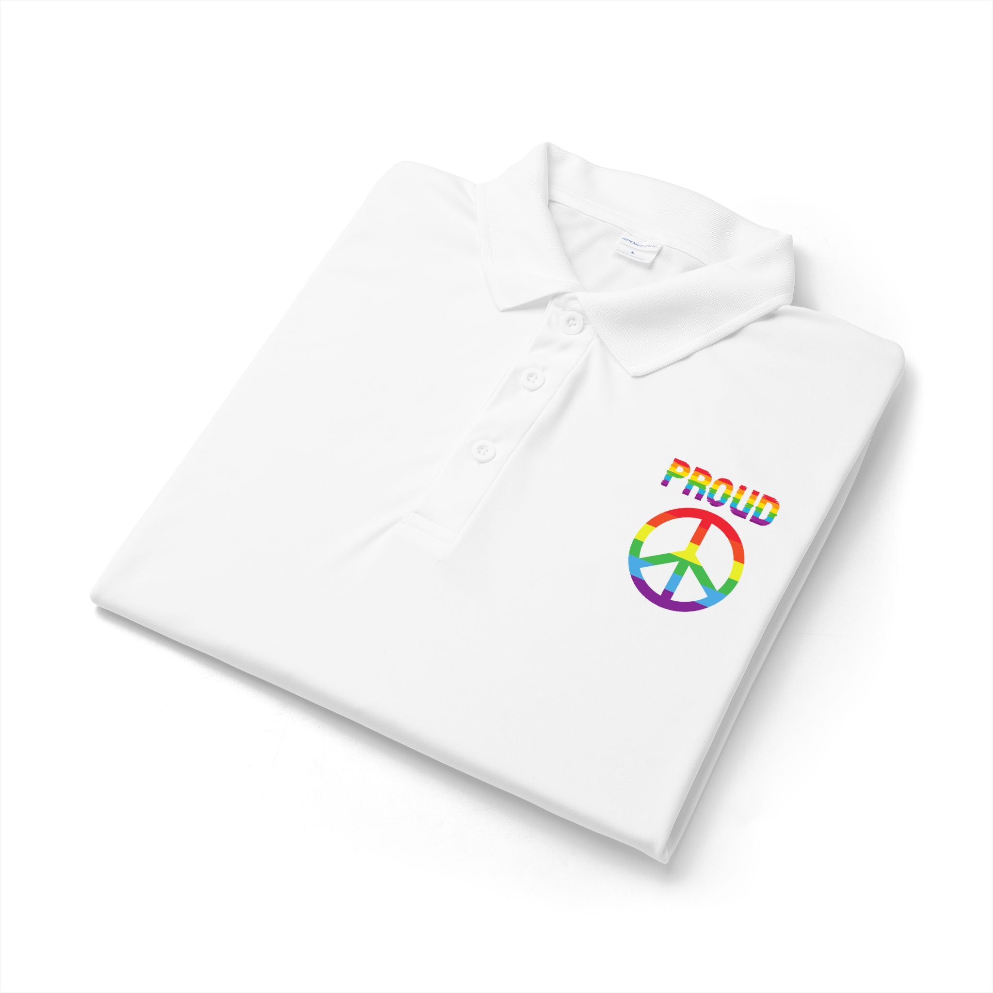 Pride Proud Peace Polo