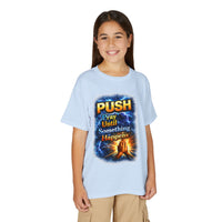 "Push: Pray Until Something Happens" Youth T-shirt - Hands