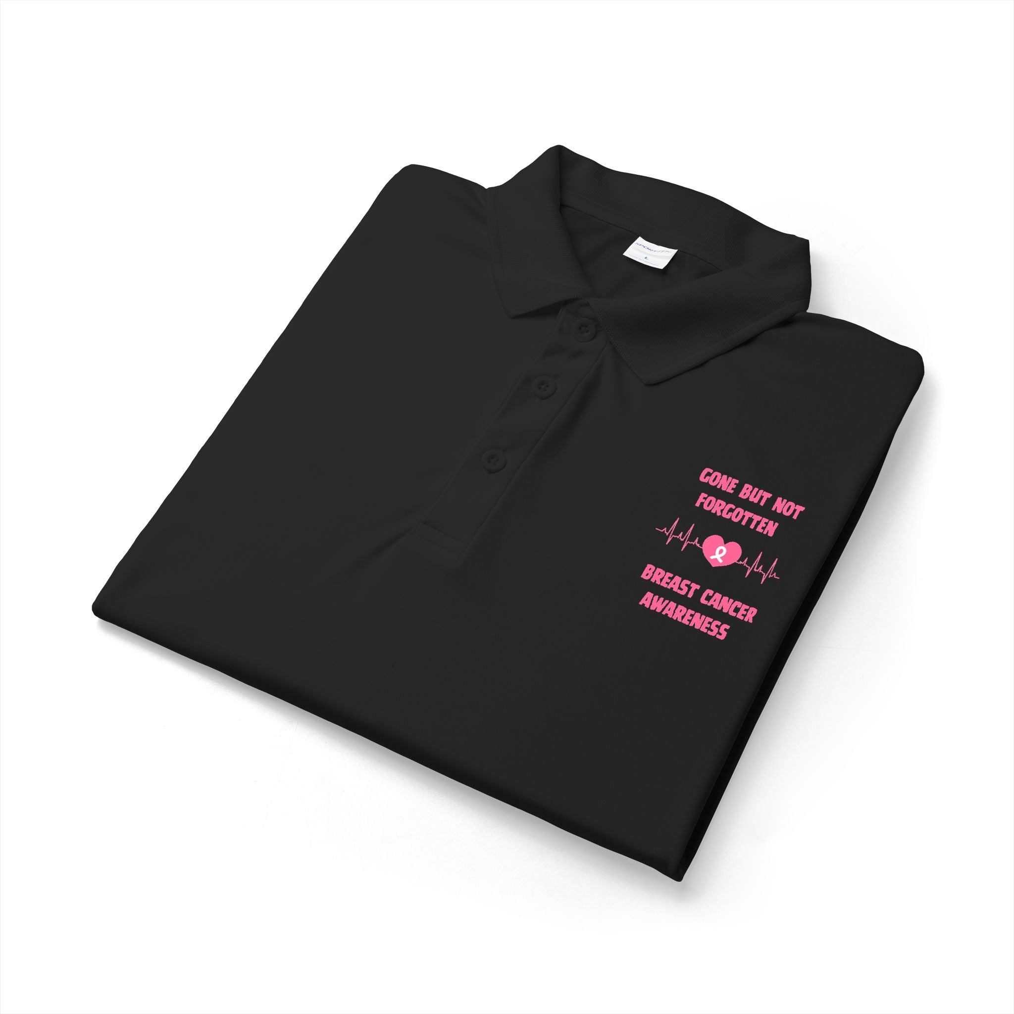 Not Forgotten Breast Cancer Polo