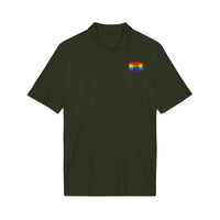 Rainbow Airbrush Pride Polo