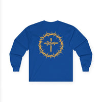 Jesus Crown of Thorns Long Sleeve Tee