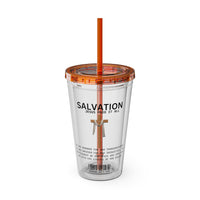 Salvation - Jesus Paid 16oz Tumbler with Straw