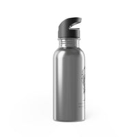Lion of Judah Stainless Steel Water Bottle with Straw — 20oz