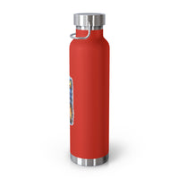 “Push: Pray Until Something Happens” 22oz Insulated Water Bottle - Hands