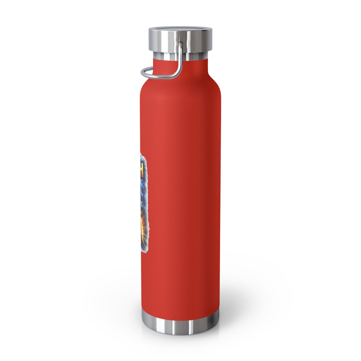 “Push: Pray Until Something Happens” 22oz Insulated Water Bottle - Hands
