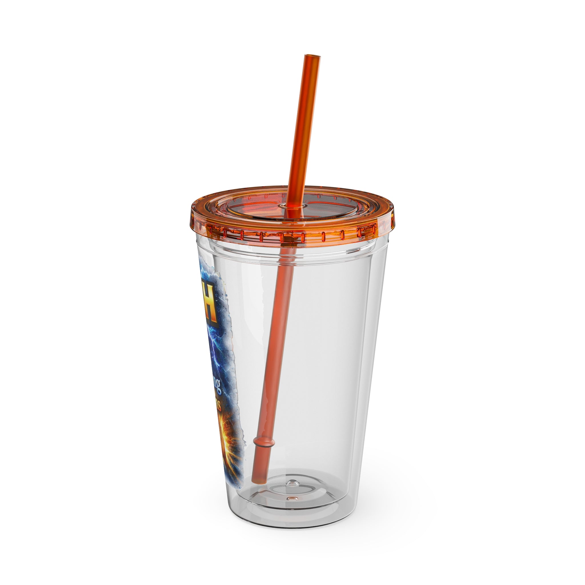 Push Pray Until Something Happens 16ozTumbler — Hands