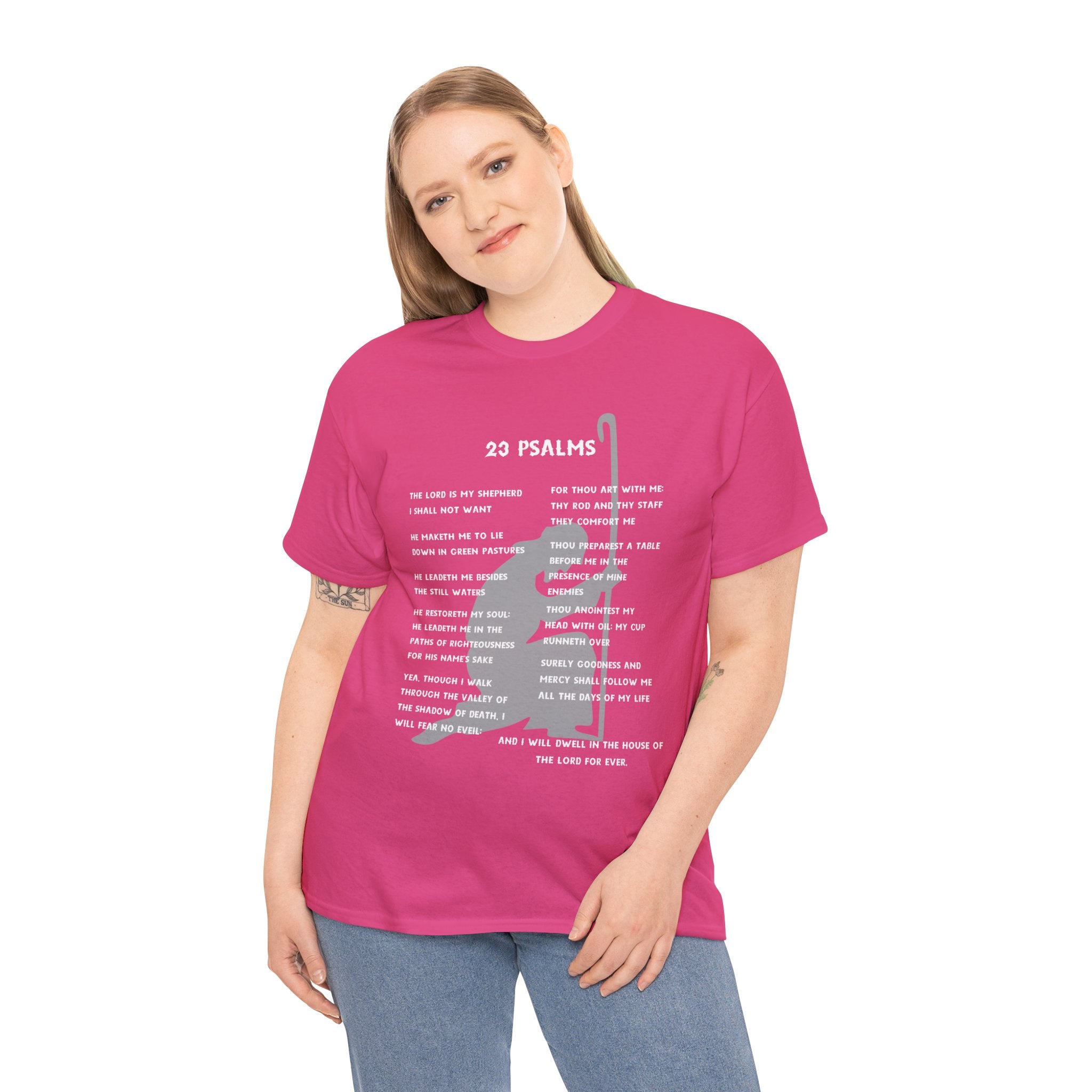 23 Psalms Tee - White