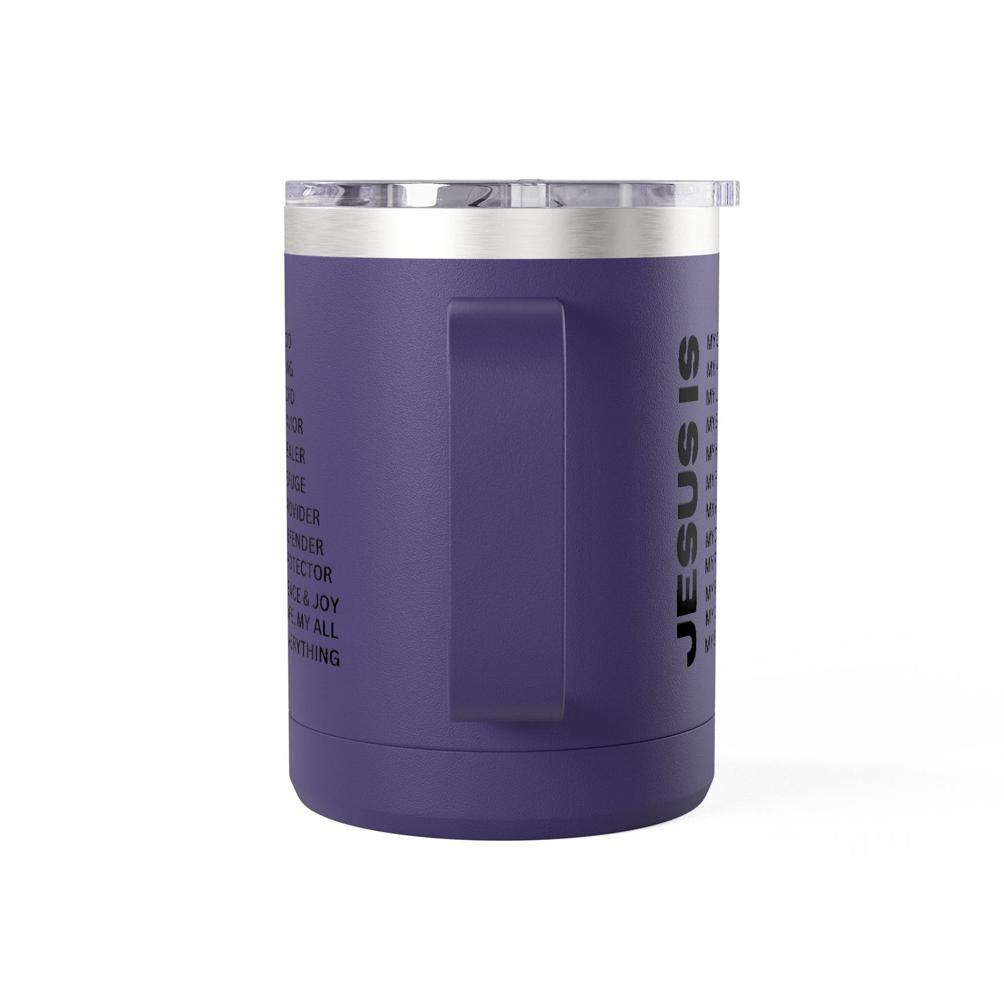 Christian Jesus Is 15oz Tumbler - Black