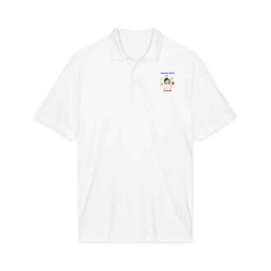 Autism Thinking Polo - Blue