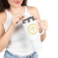 Jesus Crown of Thorns Insulated Travel Mug, 40oz