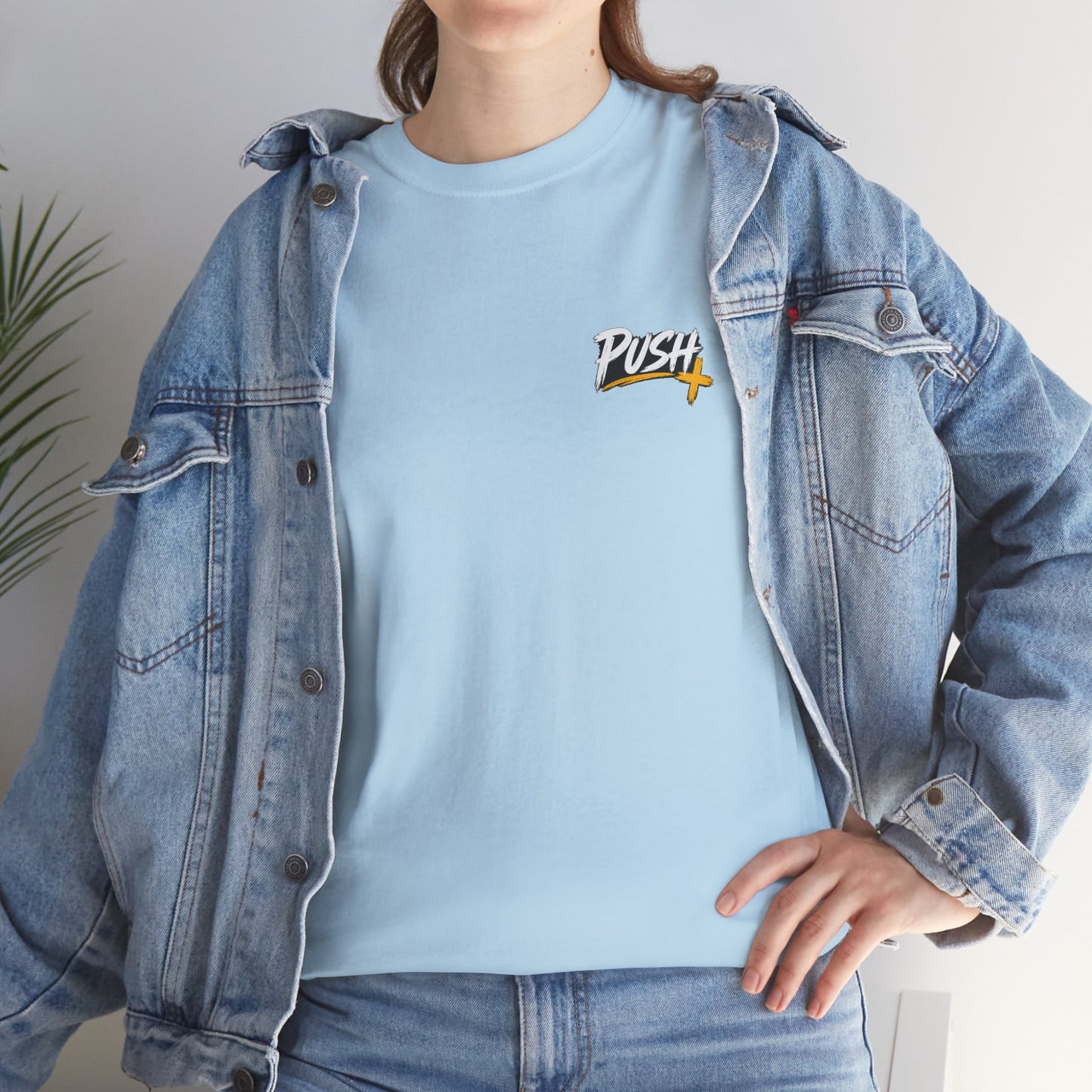 Push Pray Until Something Happens Front/Back Tee