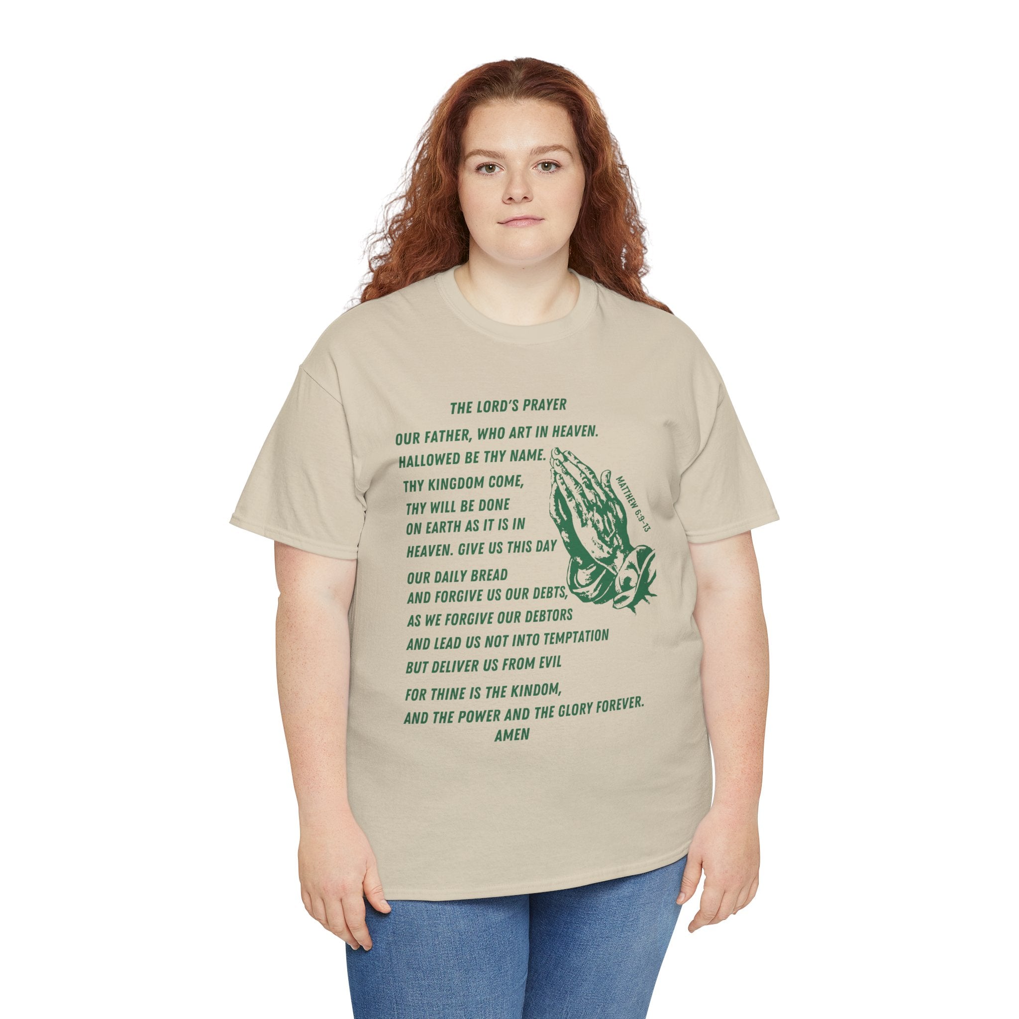 The Lord's Prayer T-Shirt - Green