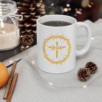 Jesus Crown of Thorns Coffee Mug (11oz, 15oz)